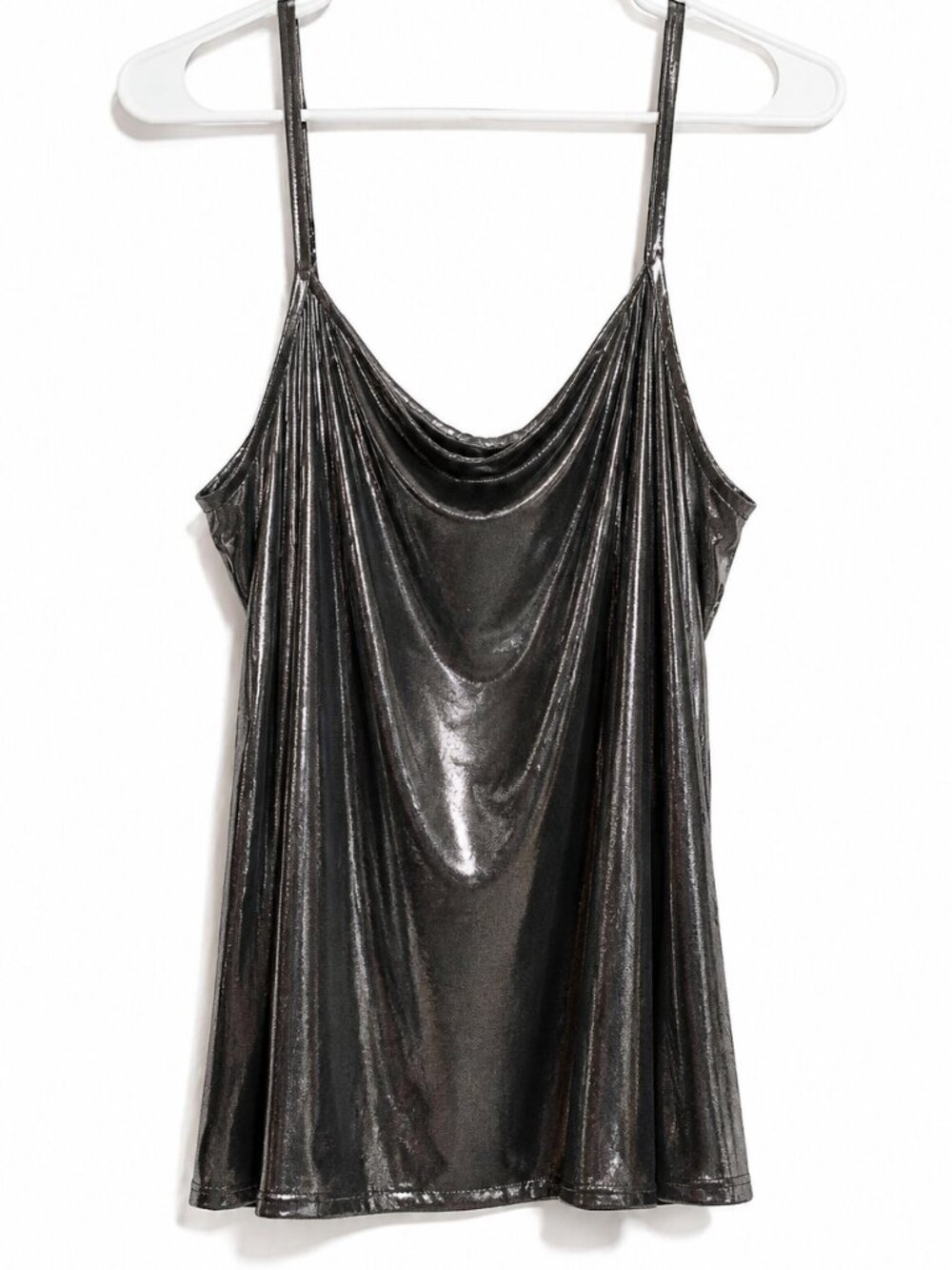 Torrid NWT Metallic Shine Swing Cami Size 1